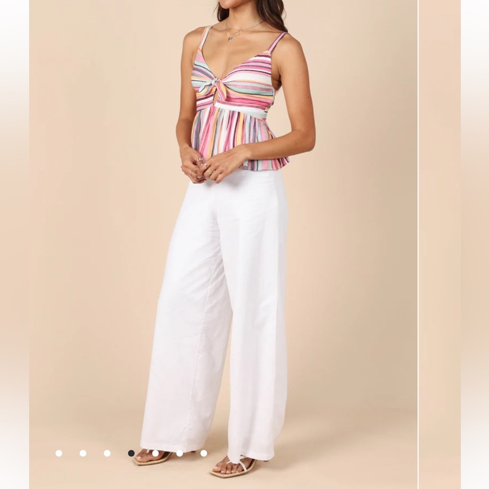 Petal & Pup Multicolor Striped Tank Top